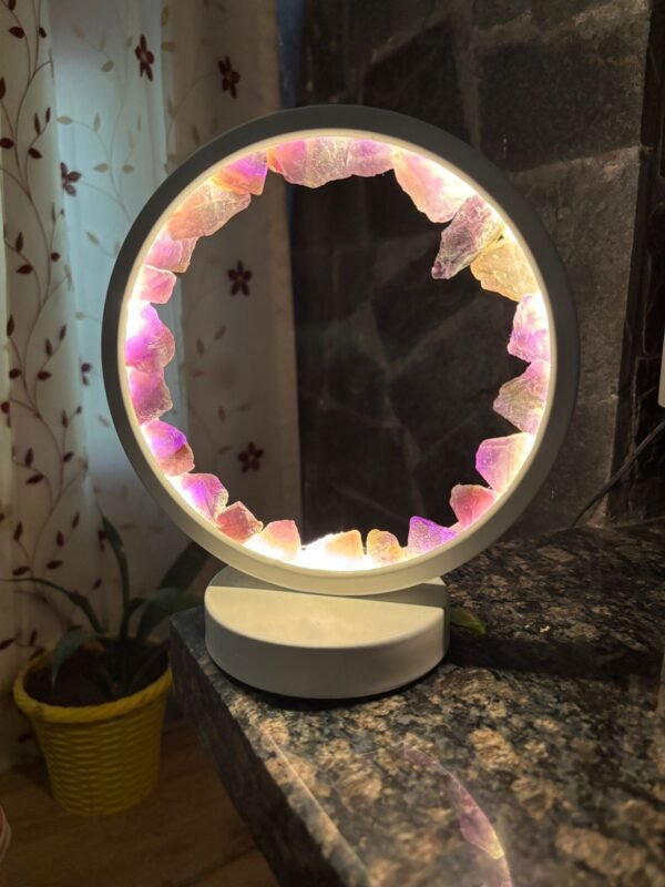 Natural Amethyst Lamp