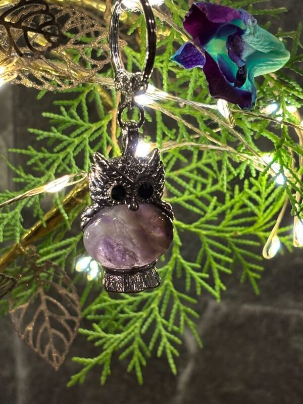 Amethyst Keychain